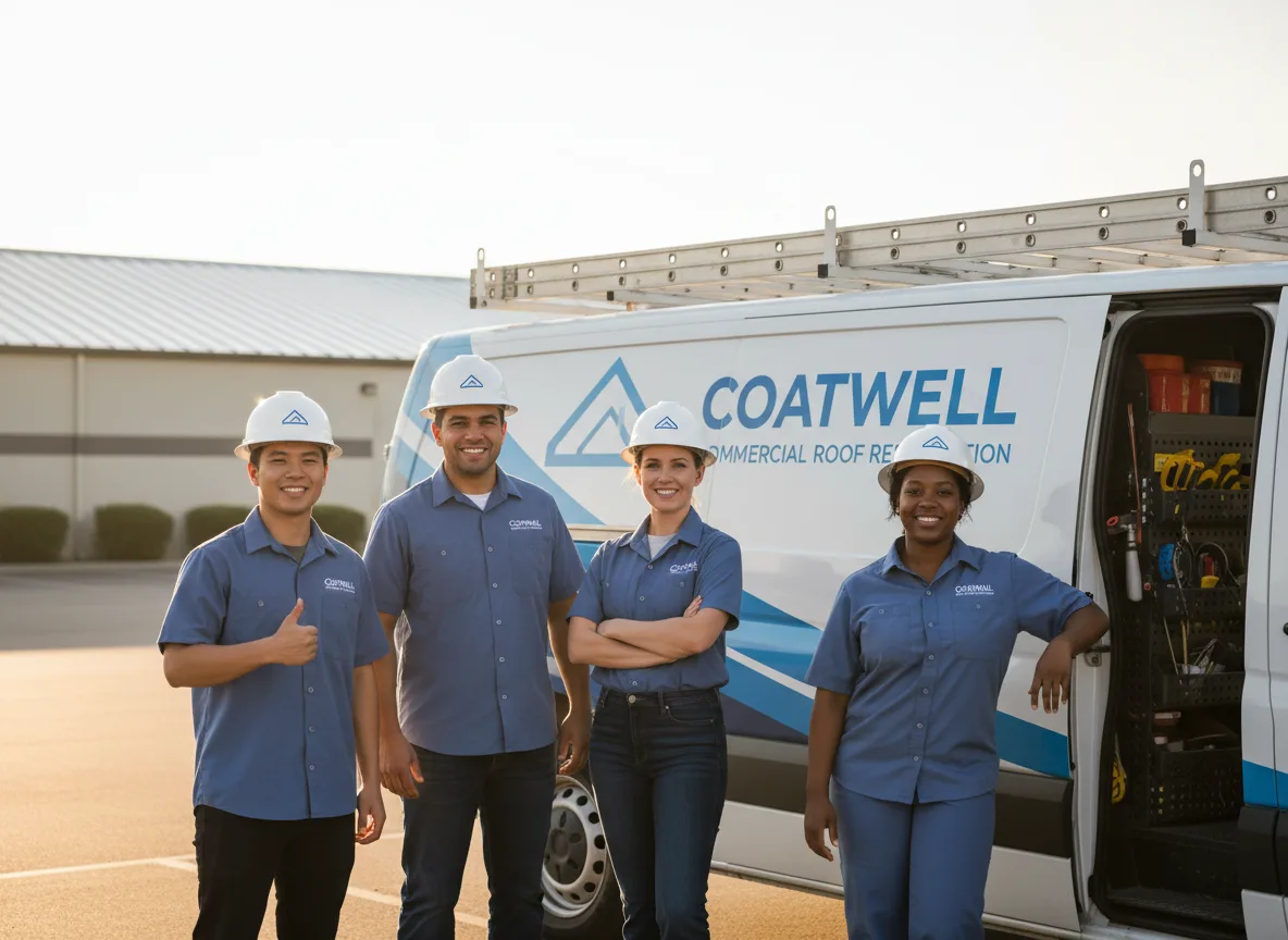 Commercial roof coating company in Tustin, CA